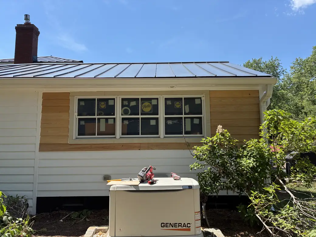 Bay window installation