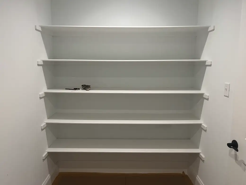 Closet Shelving — photo 1