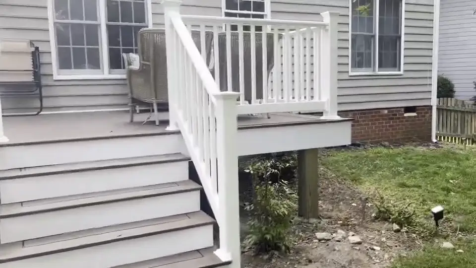 Deck refinishing and framing repair — video 2