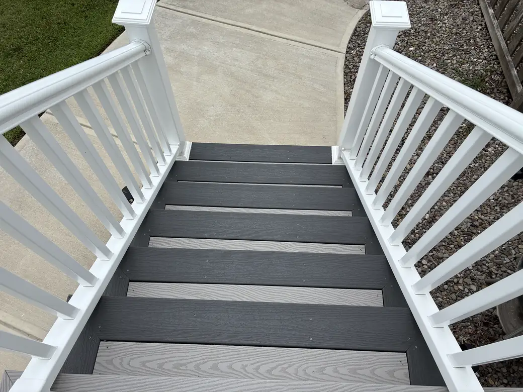 Deck Resurfacing with composite board — photo 2
