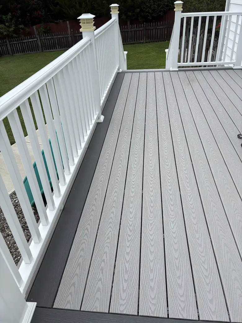 Deck Resurfacing with composite board — photo 3