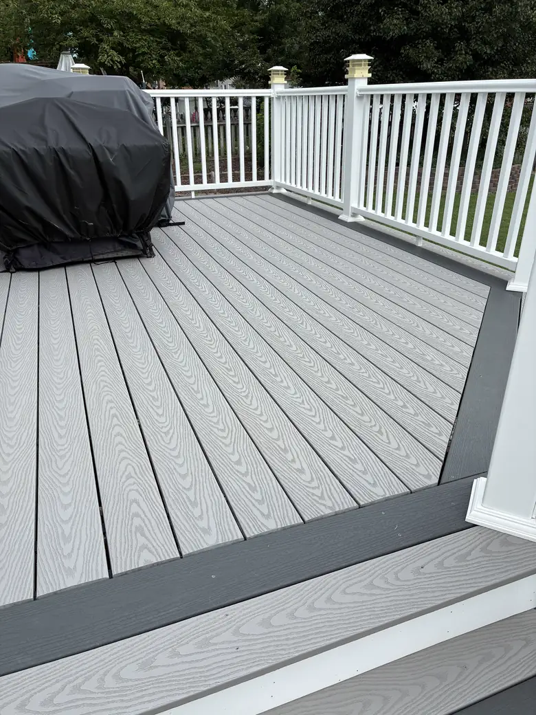 Deck Resurfacing with composite board — photo 4