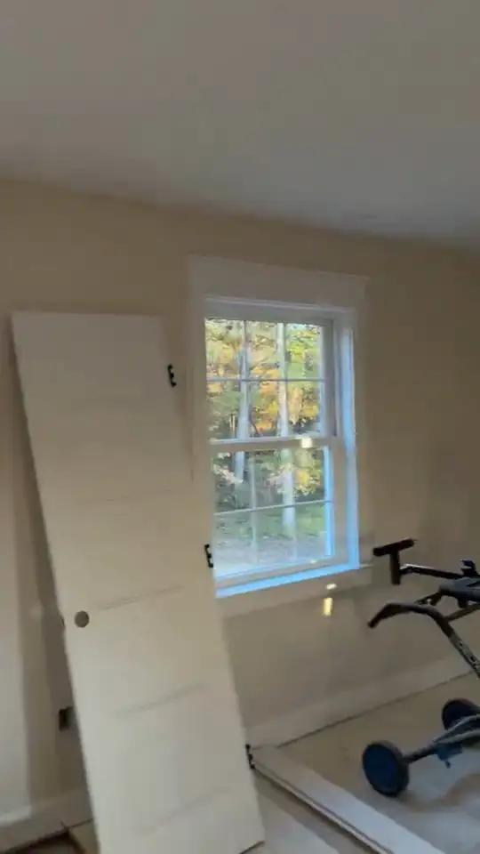 Full house door install and custom trim out — video 1